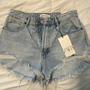 Zara High Rise Shorts